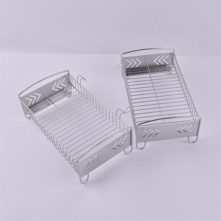 304不銹鋼餐具瀝淋水收納架 餐具消毒籃_http://m.golfflog.com.cn_不銹鋼編織網(wǎng)類_第5張